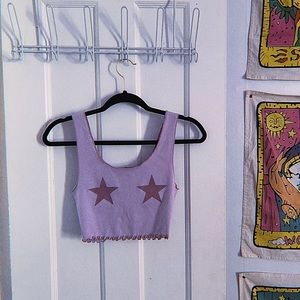 Purple Star Cowgirl Tank